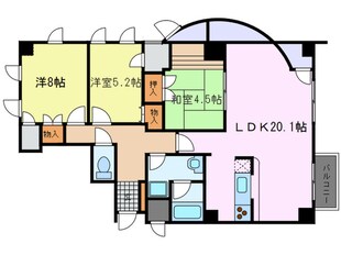 ベルヴィル浜甲子園の物件間取画像